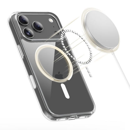 Étui MagSafe pour Apple iPhone 17 Pro Max, Tech-Protect, Flexair Hybrid CC, Transparent