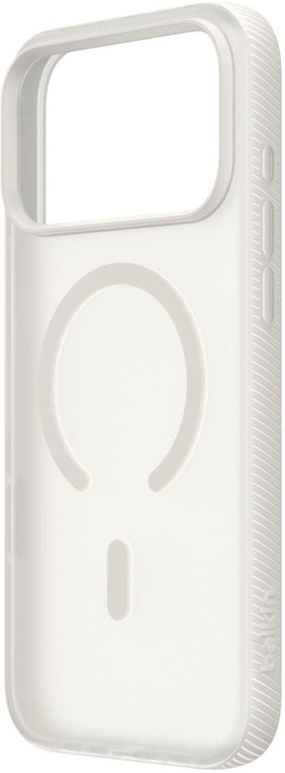 Coque MagSafe pour Apple iPhone 17 Pro, Belkin, SheerForce Grip, Beige MSA035hqSA