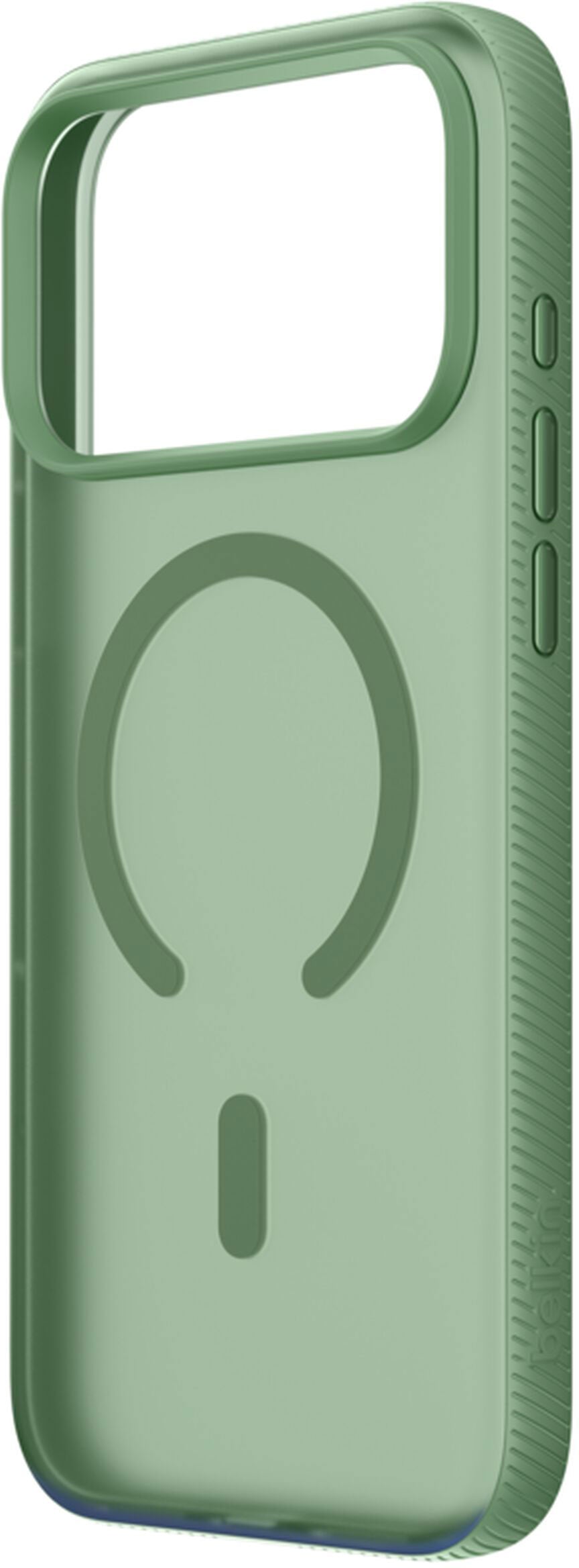 Coque MagSafe pour Apple iPhone 17 Pro, Belkin, SheerForce Grip, Vert MSA035hqSE