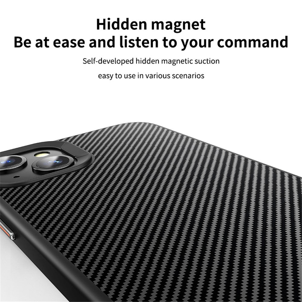 MagSafe Case for Apple iPhone 15, OEM, Carbon, Black
