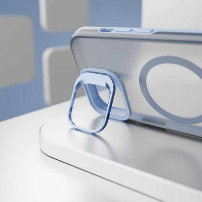 Coque MagSafe pour Apple iPhone 18 Pro / 17 Pro, Etteri, Morning Fog, Bleue