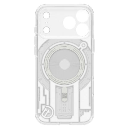 Coque MagSafe pour Apple iPhone 18 Pro Max / 17 Pro Max, Spigen, C11 Ultra Hybrid MagFit Element, blanche ACS12307