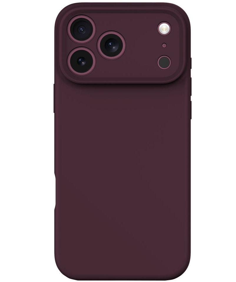 Coque MagSafe pour Apple iPhone 18 Pro / 17 Pro, Tech-Protect, en silicone, bordeaux