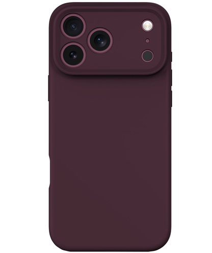 Coque MagSafe pour Apple iPhone 18 Pro / 17 Pro, Tech-Protect, en silicone, bordeaux