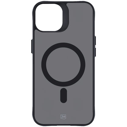 Coque MagSafe pour Apple iPhone 14 / 13, 3MK, Smoke MagCase, Noire
