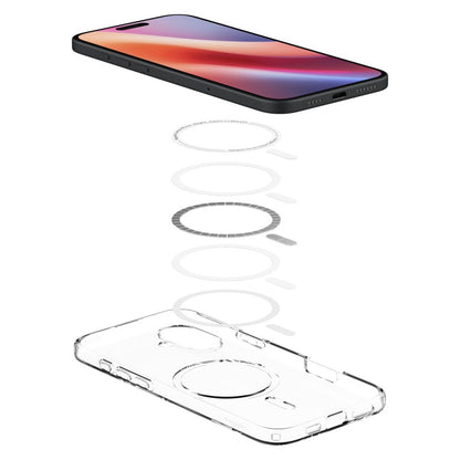 Coque MagSafe pour Apple iPhone 16 Plus, Spigen, Liquid Crystal, Transparente ACS08388