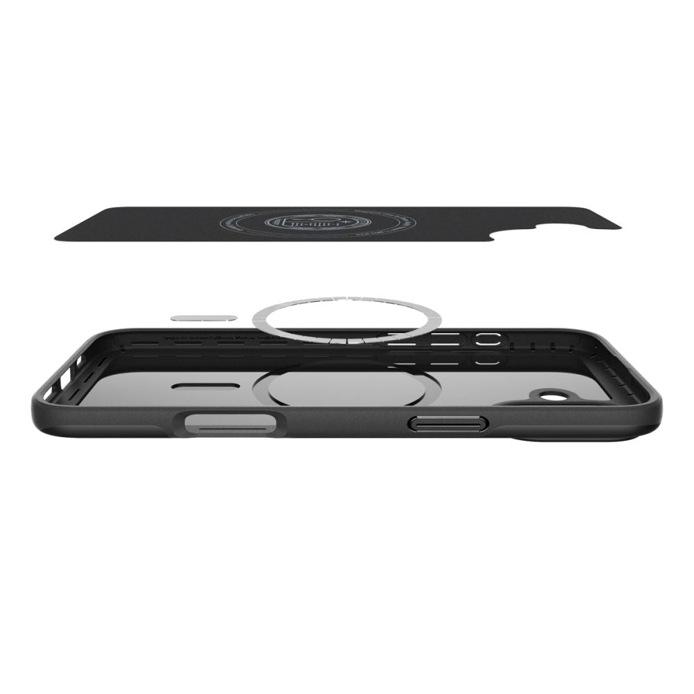 Coque MagSafe pour Apple iPhone 16, Spigen, Fine Fit, Noir ACS08186 