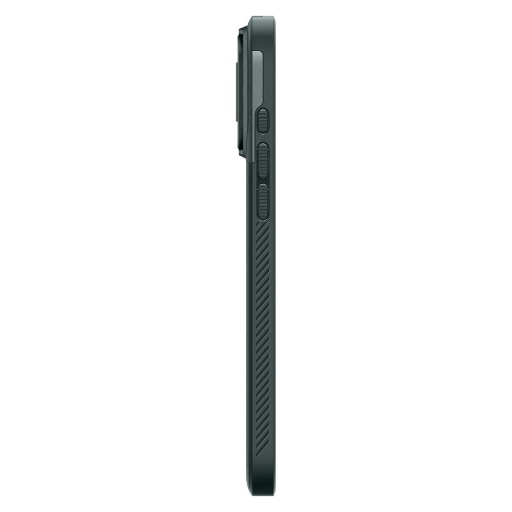 Husa MagSafe pentru Apple iPhone 16 Pro Max, Spigen, OPTIK ARMOR, Verde ACS08016