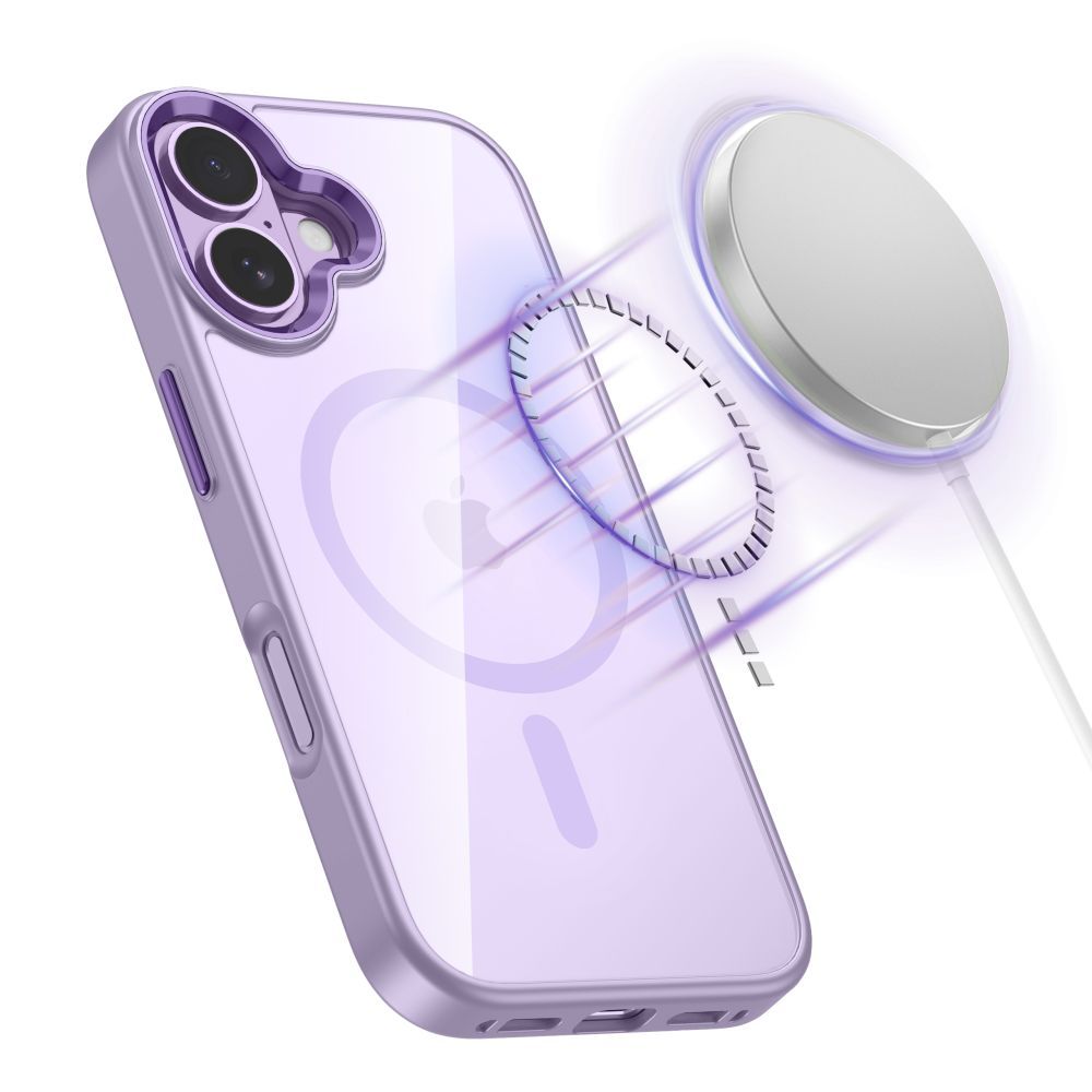 Étui MagSafe pour Apple iPhone 17, Tech-Protect, Magmat, Violet