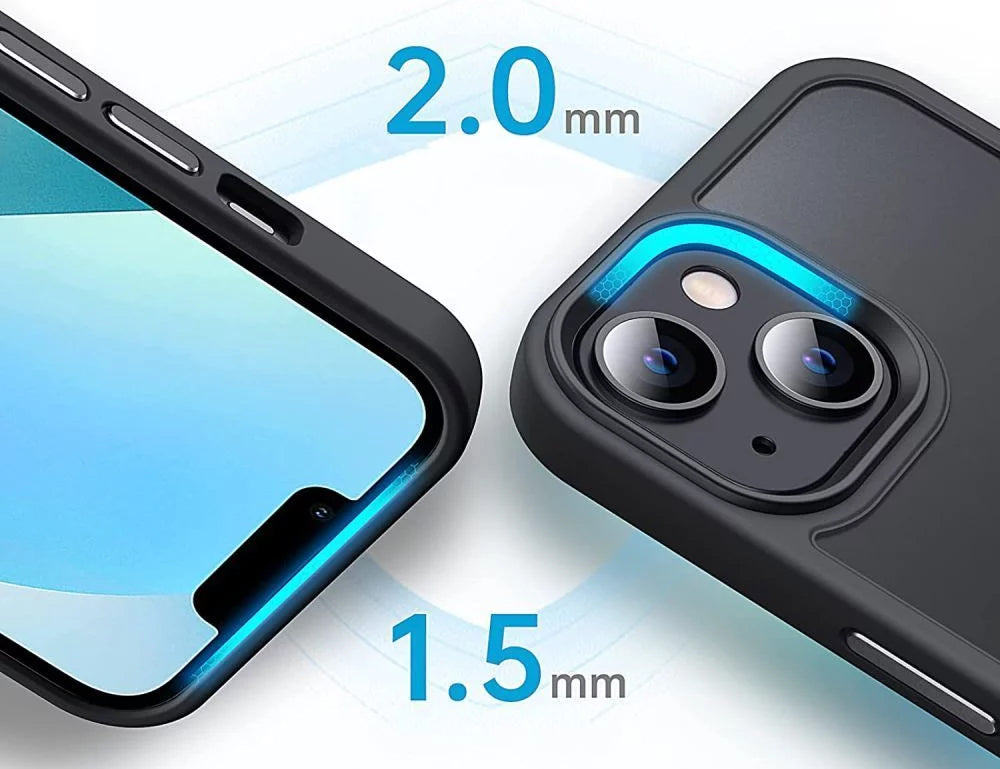 MagSafe Case for Apple iPhone 12 / 12 Pro, Tech-Protect, Magmat, Navy Blue