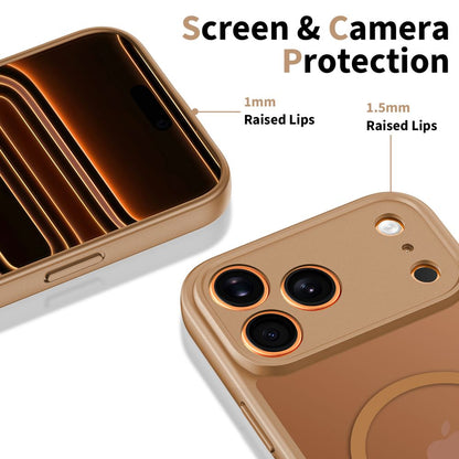 Étui MagSafe pour Apple iPhone 17 Pro Max, Tech-Protect, BasicMag, Marron Mat