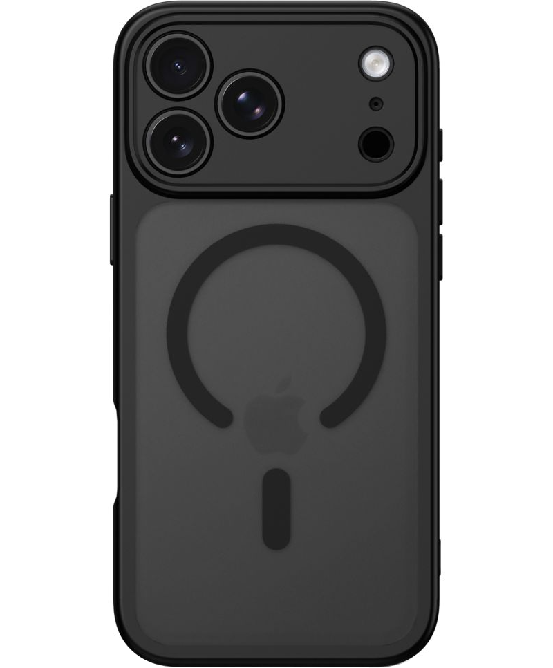 Coque MagSafe pour Apple iPhone 18 Pro / 17 Pro, Tech-Protect, BasicMag, Noir Mat
