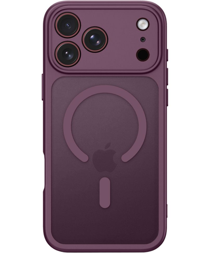Coque MagSafe pour Apple iPhone 18 Pro / 17 Pro, Tech-Protect, BasicMag, Rouge Mat