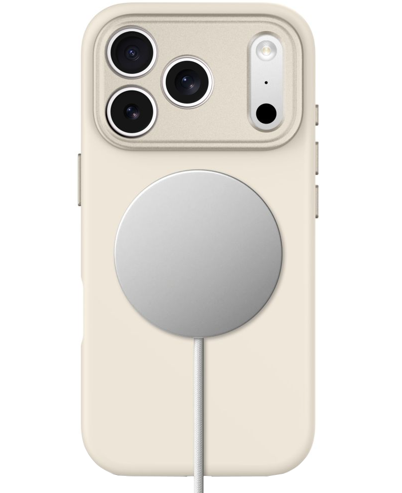 Coque MagSafe pour Apple iPhone 18 Pro / 17 Pro, Tech-Protect, Uniq CC, Beige