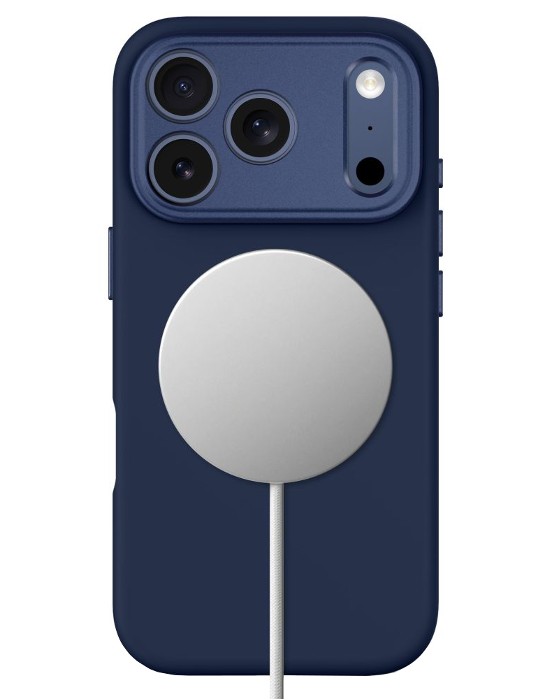 Coque MagSafe pour Apple iPhone 18 Pro Max / 17 Pro Max, Tech-Protect, Uniq CC, Bleu marine