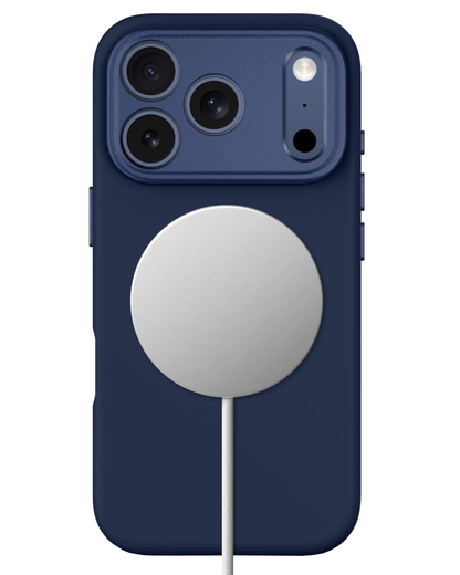 Coque MagSafe pour Apple iPhone 18 Pro Max / 17 Pro Max, Tech-Protect, Uniq CC, Bleu marine