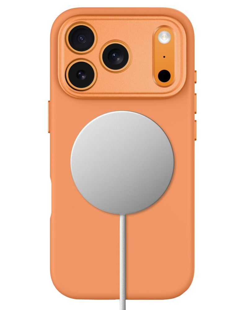 Coque MagSafe pour Apple iPhone 18 Pro Max / 17 Pro Max, Tech-Protect, Uniq CC, Orange