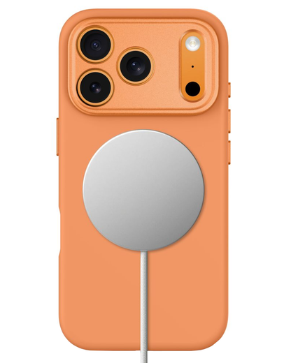 Coque MagSafe pour Apple iPhone 18 Pro Max / 17 Pro Max, Tech-Protect, Uniq CC, Orange