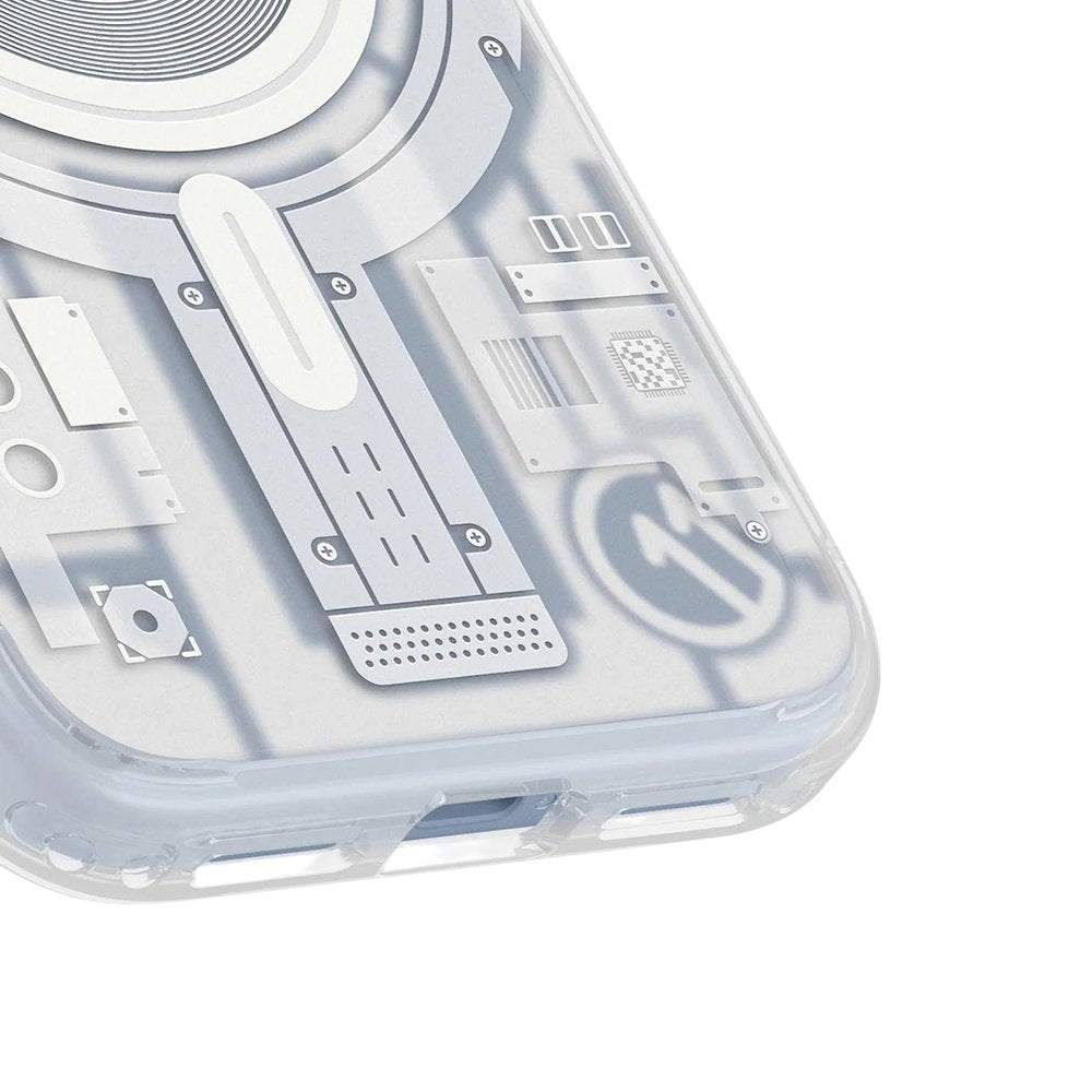 Coque MagSafe pour Apple iPhone 18 Pro Max / 17 Pro Max, Spigen, C11 Ultra Hybrid MagFit Element, blanche ACS12307
