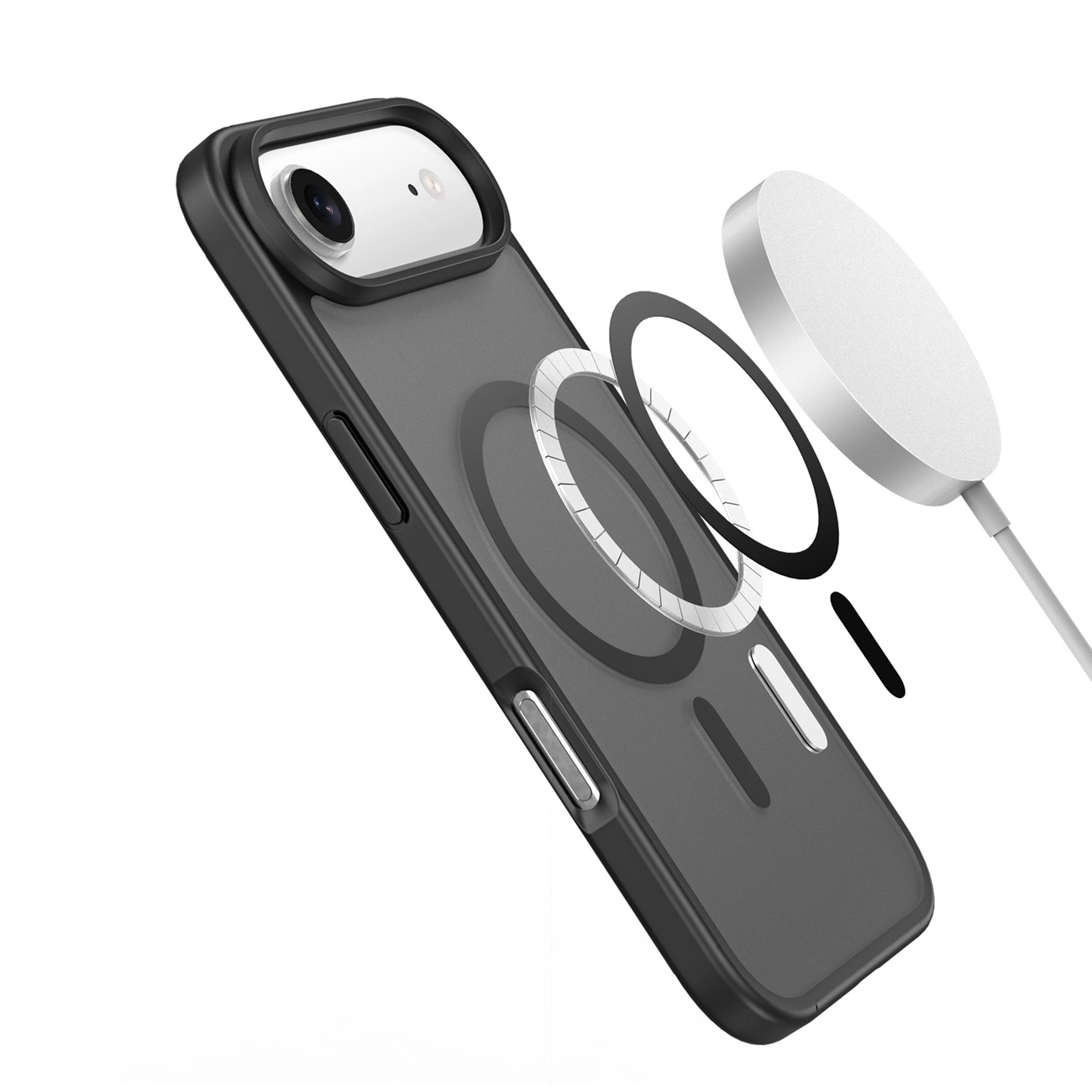 Étui MagSafe pour Apple iPhone 17 Air, DUX DUCIS, Yind, Noir