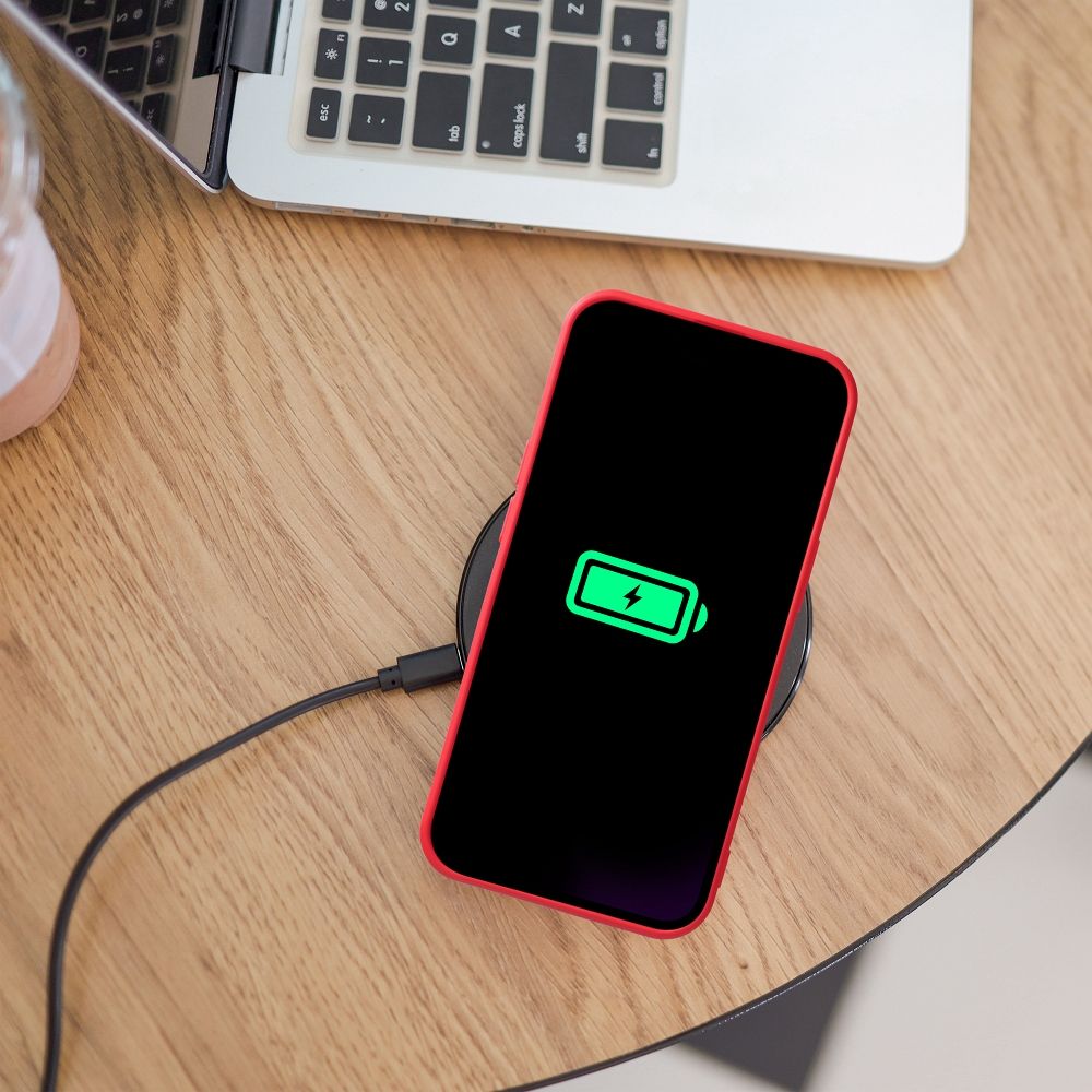 MagSafe Case for Apple iPhone 17e / 16e, OEM, Silicone Mag, Red