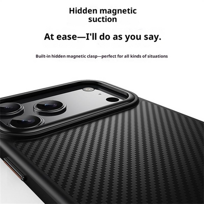 MagSafe Case for Apple iPhone 18 Pro Max / 17 Pro Max, OEM, Carbon, Black