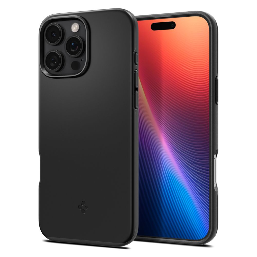 Coque MagSafe pour Apple iPhone 16 Pro Max, Spigen, Thin Fit, Noire