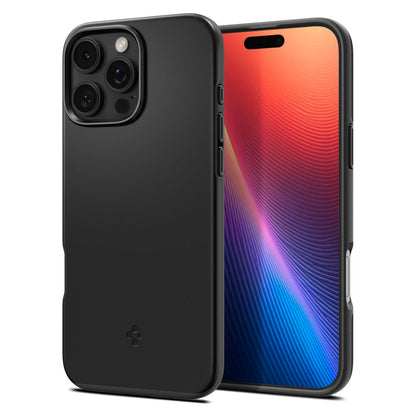 Coque MagSafe pour Apple iPhone 16 Pro Max, Spigen, Thin Fit, Noire