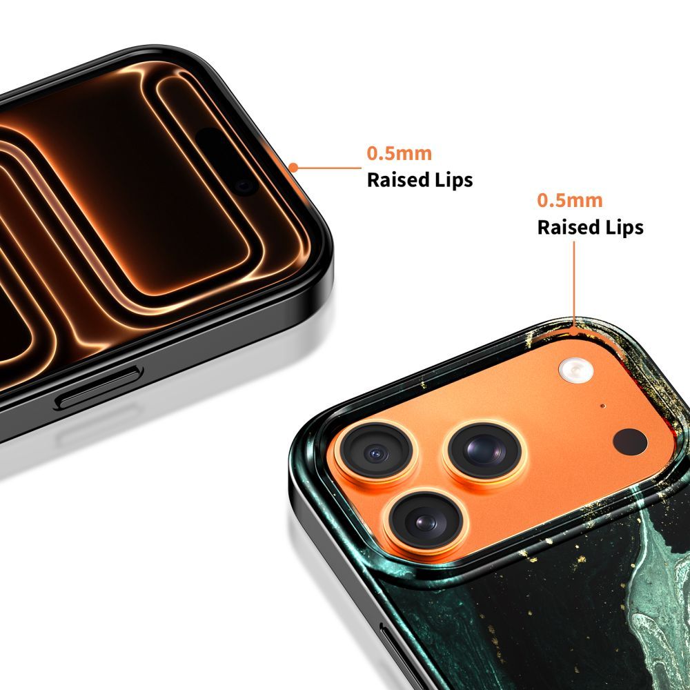 Coque MagSafe pour Apple iPhone 17 Pro Max, Tech-Protect, Lamano Aura, Vert