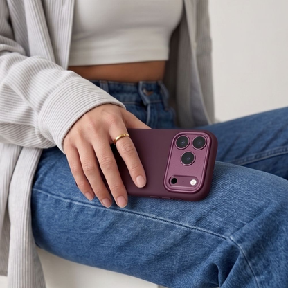 Coque MagSafe pour Apple iPhone 18 Pro Max / 17 Pro Max, Tech-Protect, Uniq CC, Bordeaux