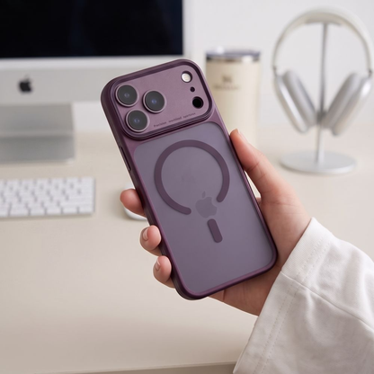 MagSafe Case for Apple iPhone 18 Pro Max / 17 Pro Max, Tech-Protect, MagPrime CC, Matte Burgundy
