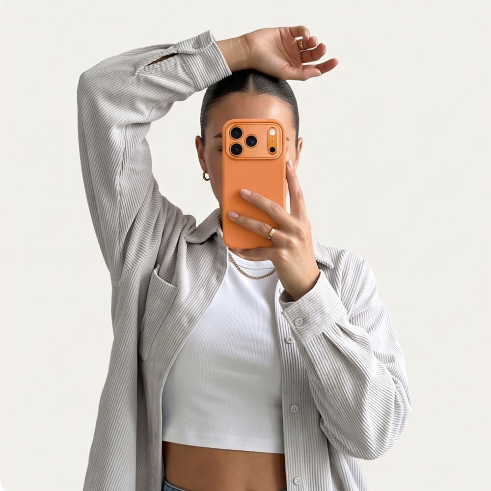 Coque MagSafe pour Apple iPhone 18 Pro Max / 17 Pro Max, Tech-Protect, Uniq CC, Orange