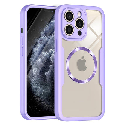 Coque MagSafe pour Apple iPhone 11 Pro Max, Techsuit, ColorVerse 360, Violet