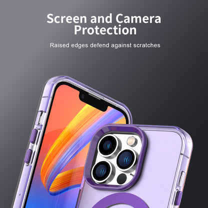 Coque MagSafe pour Apple iPhone 12 Pro Max, Techsuit, CandyCase, Violet