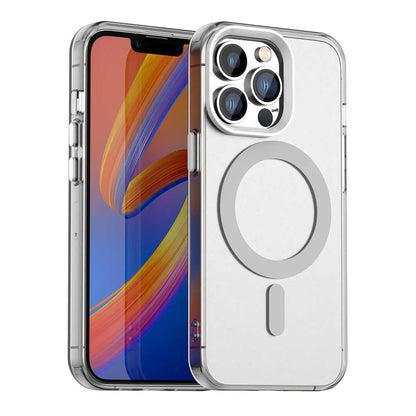 Coque MagSafe pour Apple iPhone 13 Pro Max, Techsuit, CandyCase, Blanche