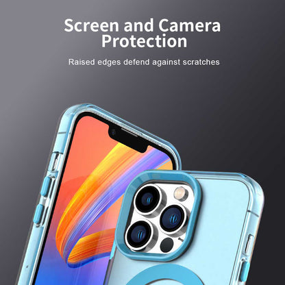 Coque MagSafe pour Apple iPhone 13 Pro, Techsuit, CandyCase, Bleue