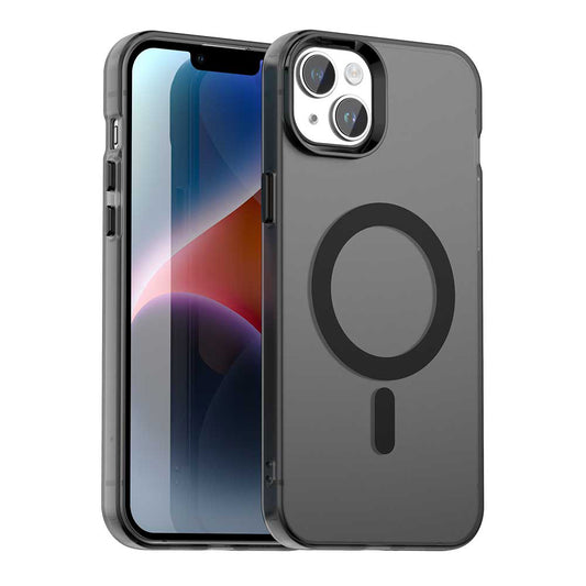 Coque MagSafe pour Apple iPhone 13, Techsuit, CandyCase, Noire
