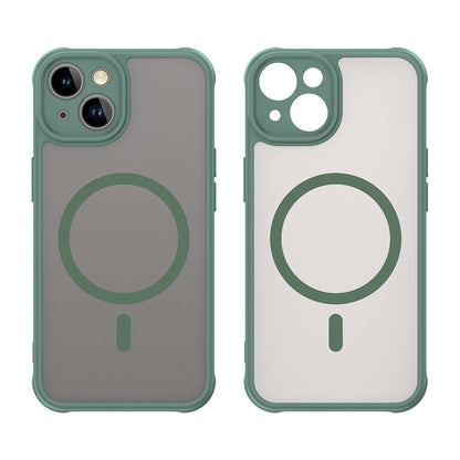MagSafe Case for Apple iPhone 13, Techsuit, HaloFrost II, Green