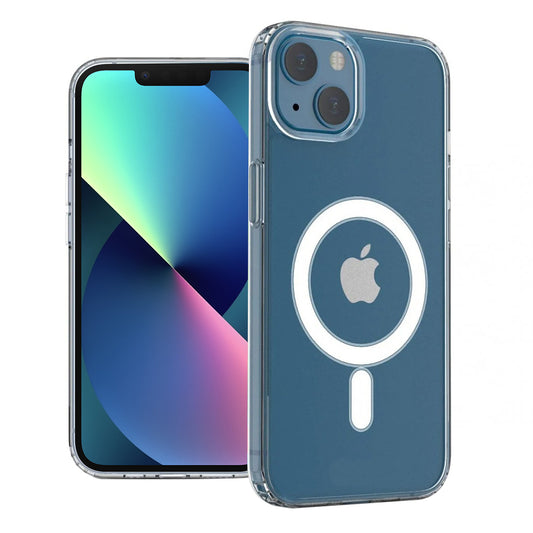 Coque MagSafe pour Apple iPhone 13, Techsuit, Pro, Transparente