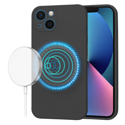 Étui MagSafe pour Apple iPhone 13, Techsuit, SoftFlex, Noir