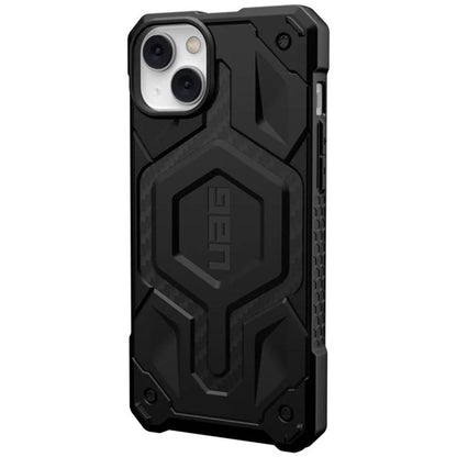 Coque MagSafe pour Apple iPhone 14 Plus, Urban Armor Gear, Monarch Pro Carbon, Noire