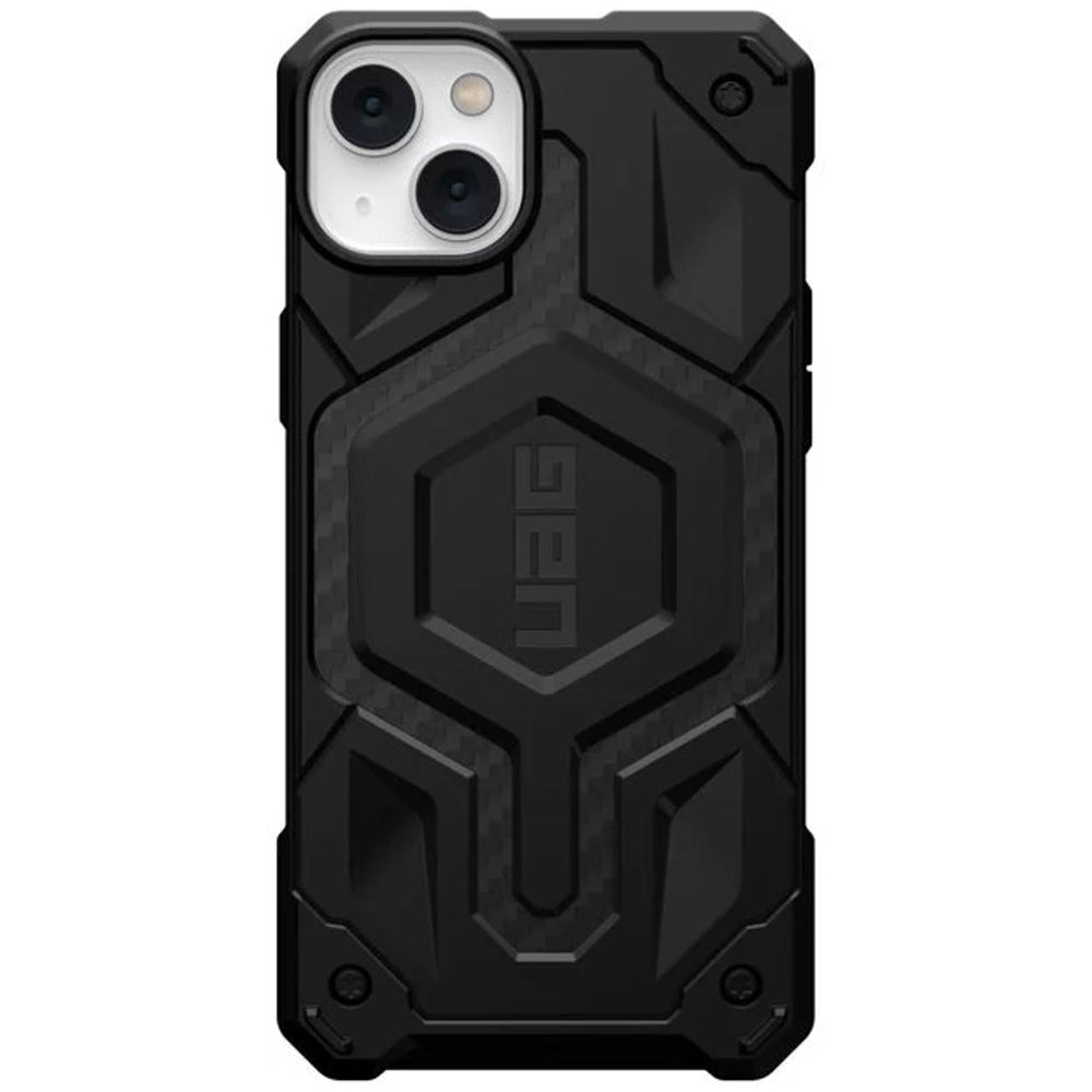 Coque MagSafe pour Apple iPhone 14 Plus, Urban Armor Gear, Monarch Pro Carbon, Noire