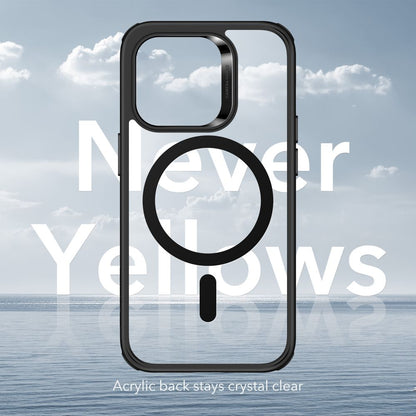 Coque MagSafe pour Apple iPhone 14 Pro, ESR, Classic Hybrid, Noire Transparente