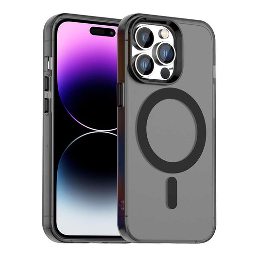 Coque MagSafe pour Apple iPhone 14 Pro Max, Techsuit, CandyCase, Noire