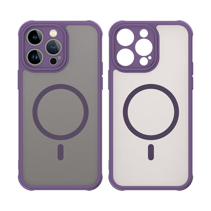 Coque MagSafe pour Apple iPhone 14 Pro Max, Techsuit, HaloFrost II, Violet