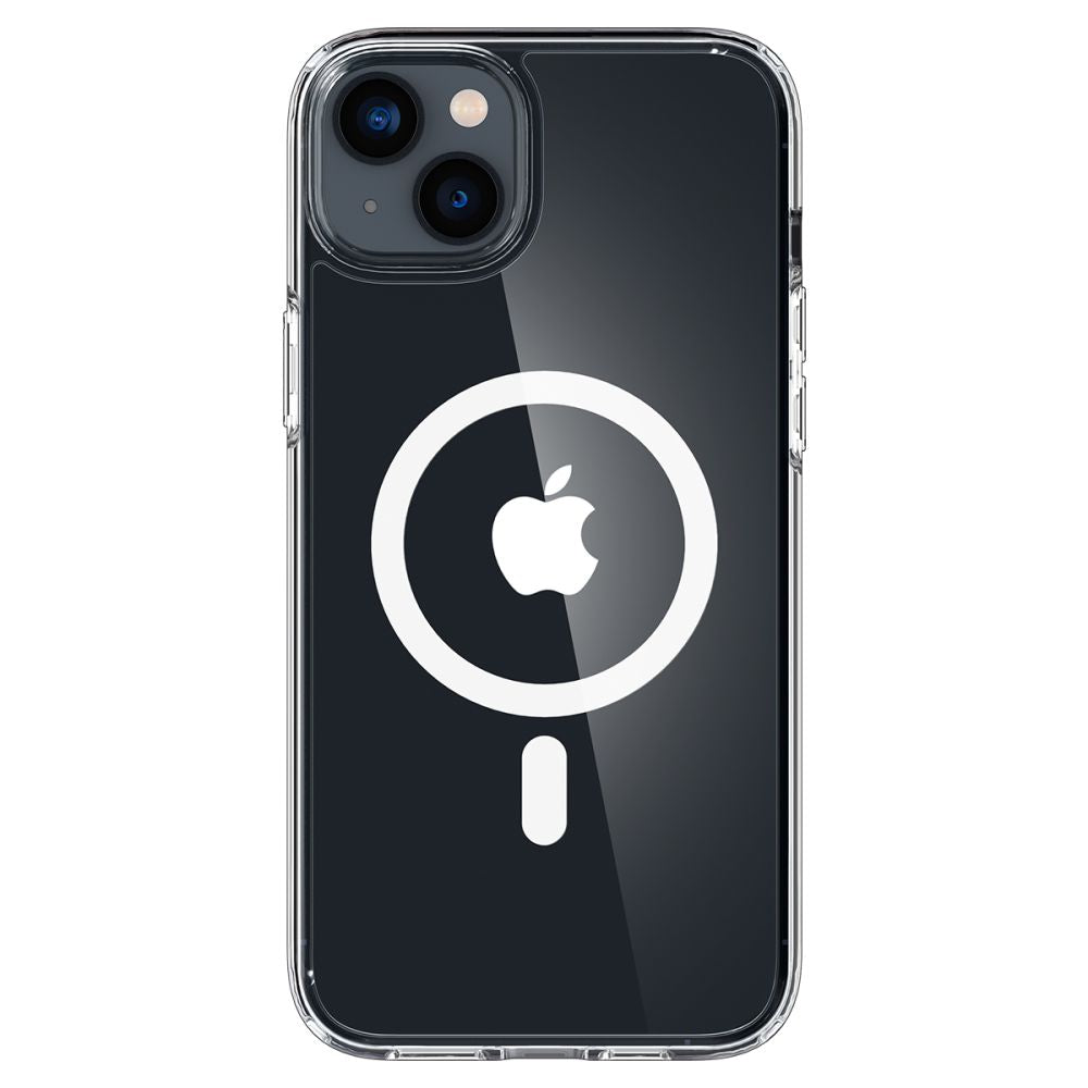 Coque MagSafe pour Apple iPhone 14, Spigen, Ultra Hybrid, Blanche ACS05048