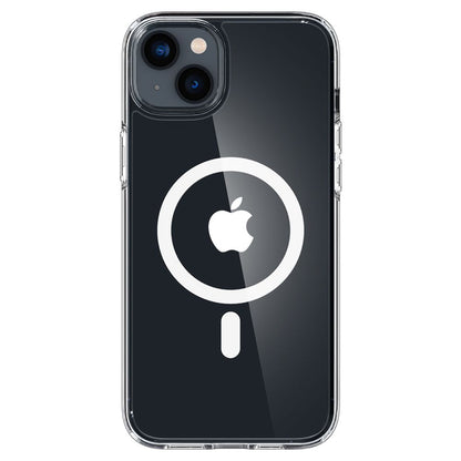 Coque MagSafe pour Apple iPhone 14, Spigen, Ultra Hybrid, Blanche ACS05048