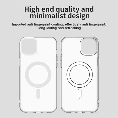 Coque MagSafe pour Apple iPhone 14, Techsuit, CandyCase, Blanche