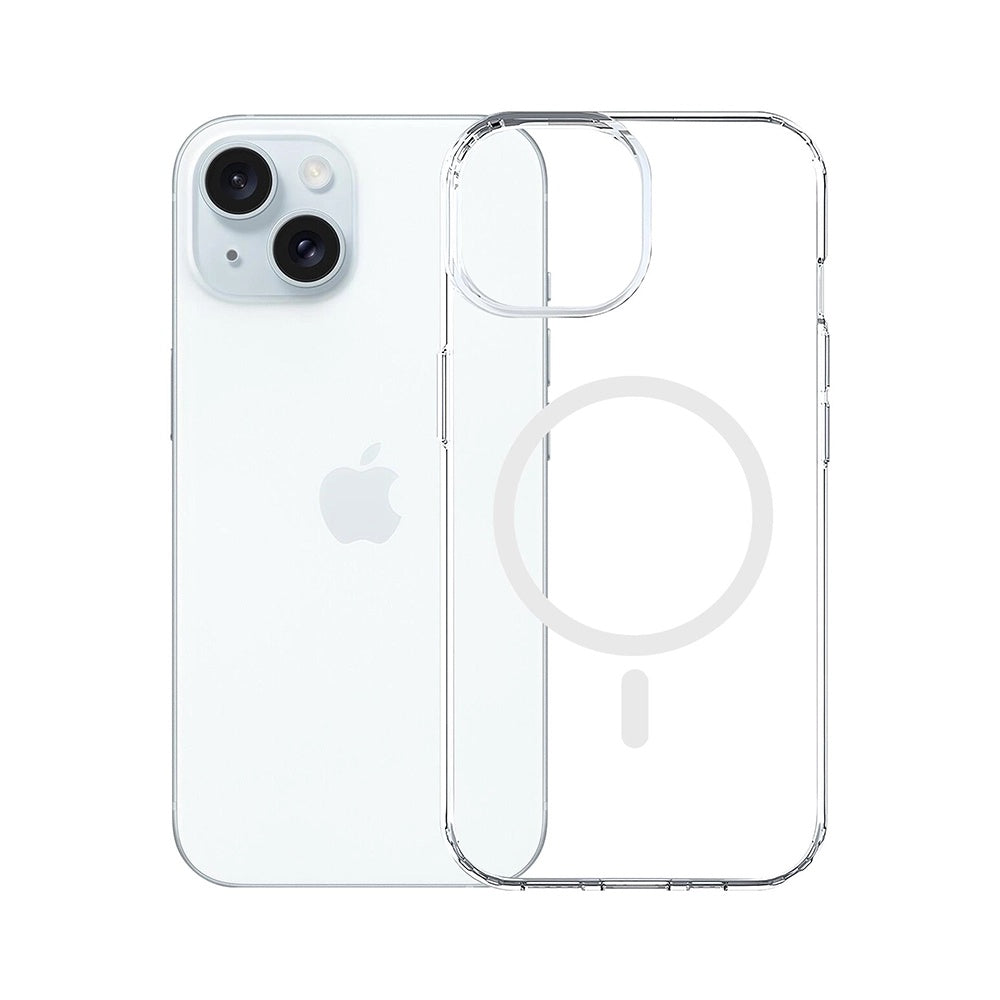 Coque MagSafe pour Apple iPhone 15, 3MK, Armor MagCase, Transparente