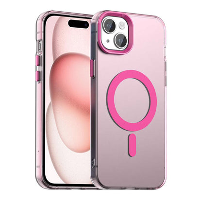 Coque MagSafe pour Apple iPhone 15 Plus, Techsuit, CandyCase, rose